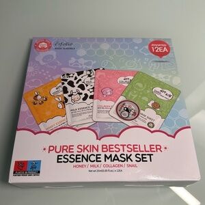 Esfolio Pure Skin Best Seller Essence Mask 12-pack | Made in Korea | NWT